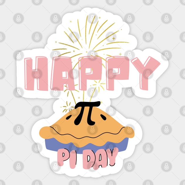 Happy Pi Day Sticker by LetsGetInspired